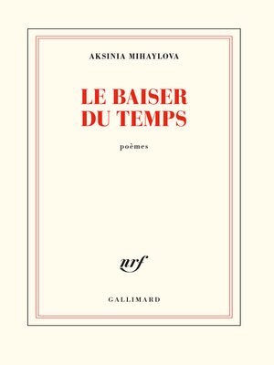 cover image of Le baiser du temps